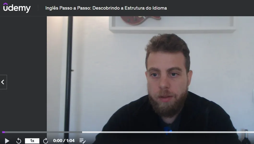 Foto do curso Udemy Micael Jardim Estrutura do Idioma Inglês