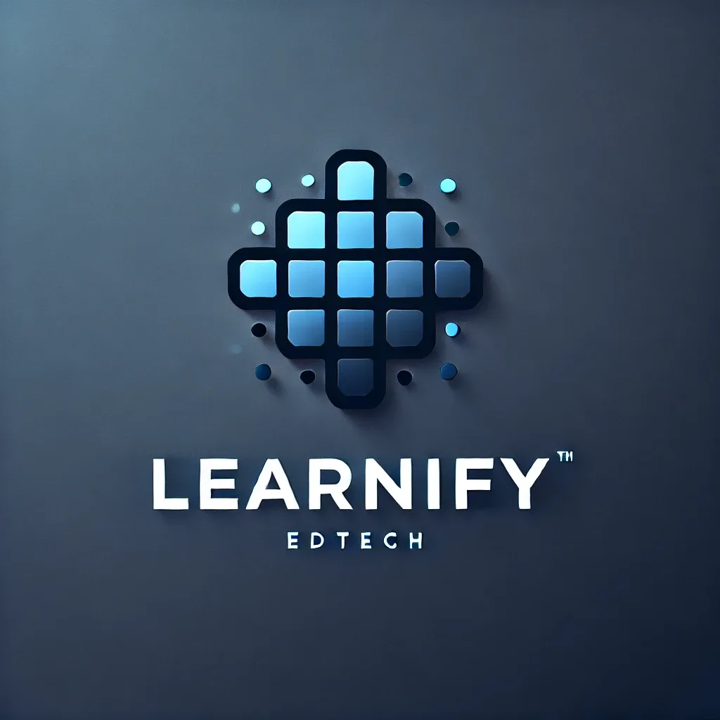 Logotipo da startup fictícia Learnify
