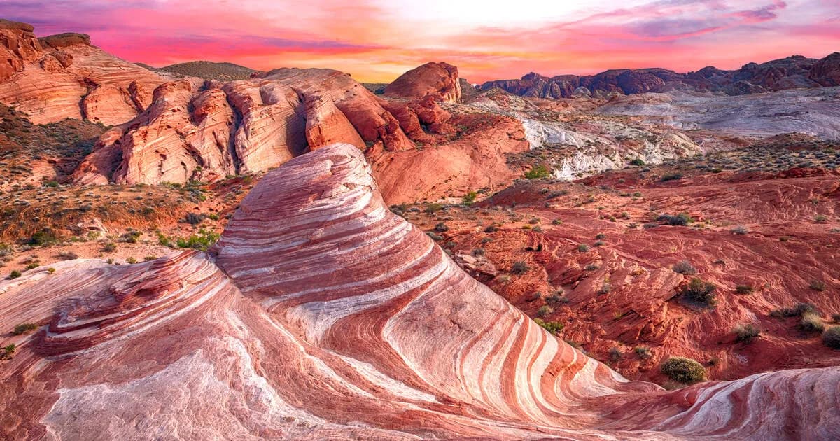 Deserto de Nevada, nos Estados Unidos, onde fica a misteriosa Área 51