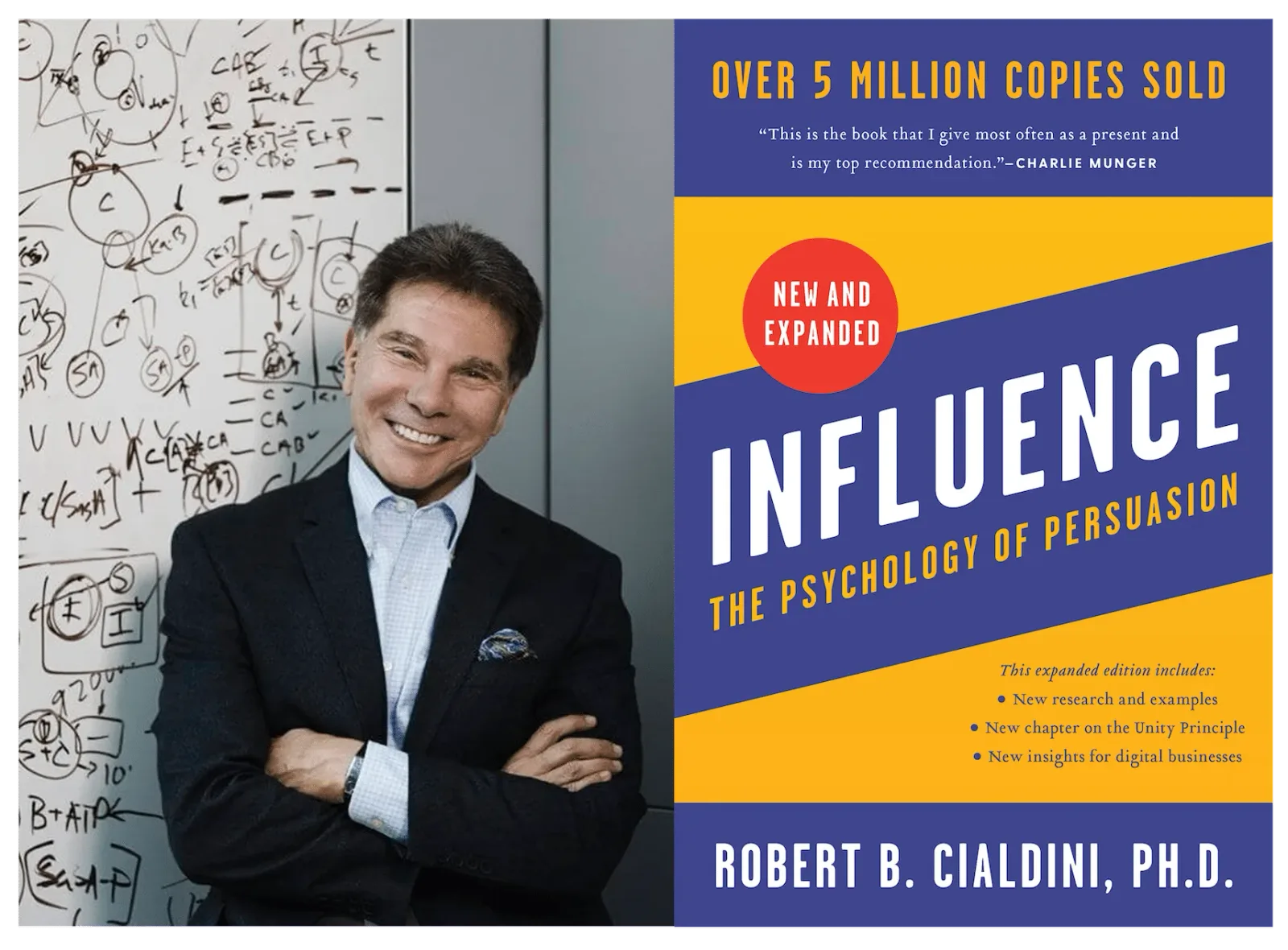 Capa do livro Influence, de Robert Cialdini