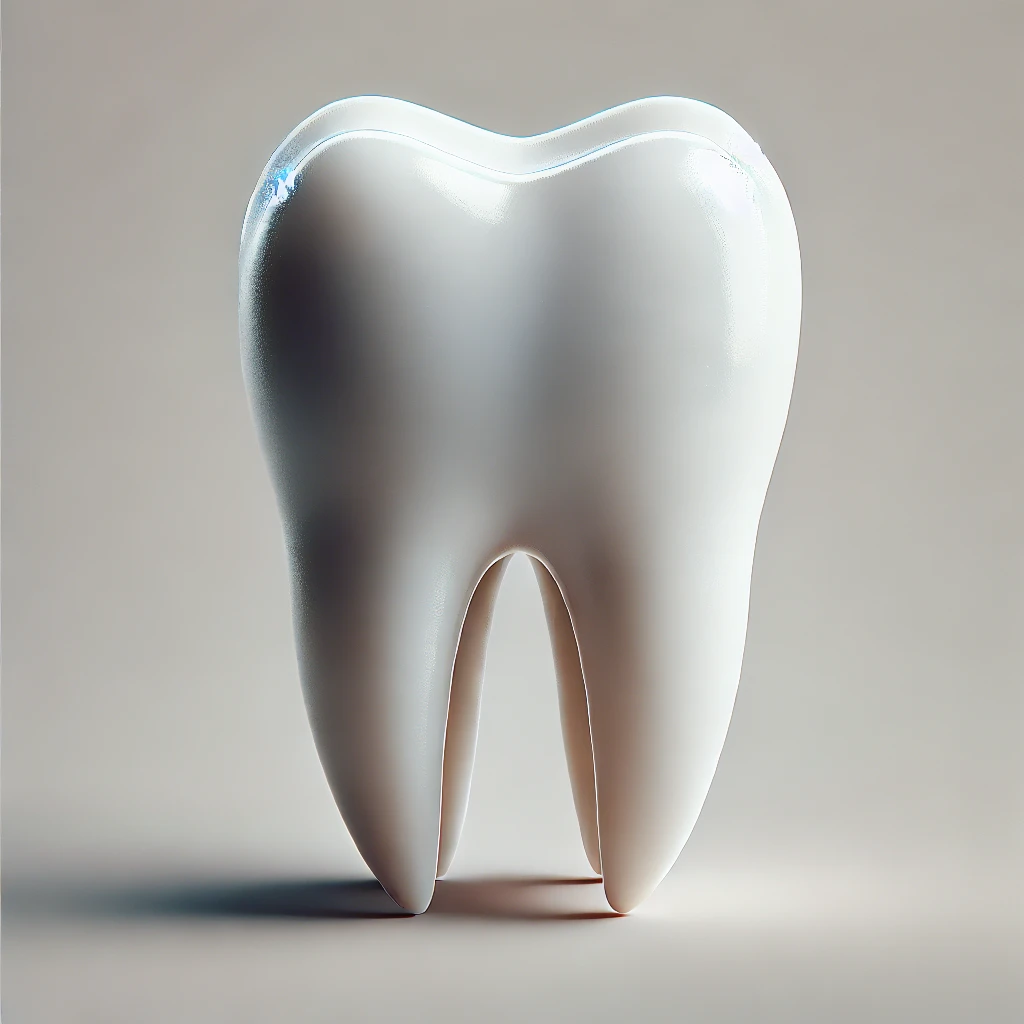 Ilustração do plural irregular em inglês: tooth (dente) se torna teeth