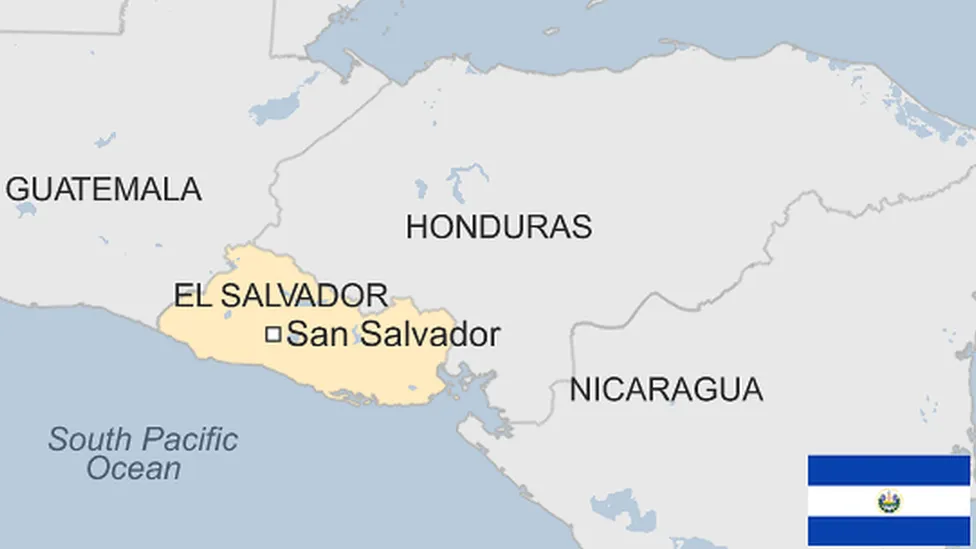 Imagem ilustrando a questão da segurança pública e da violência em El Salvador