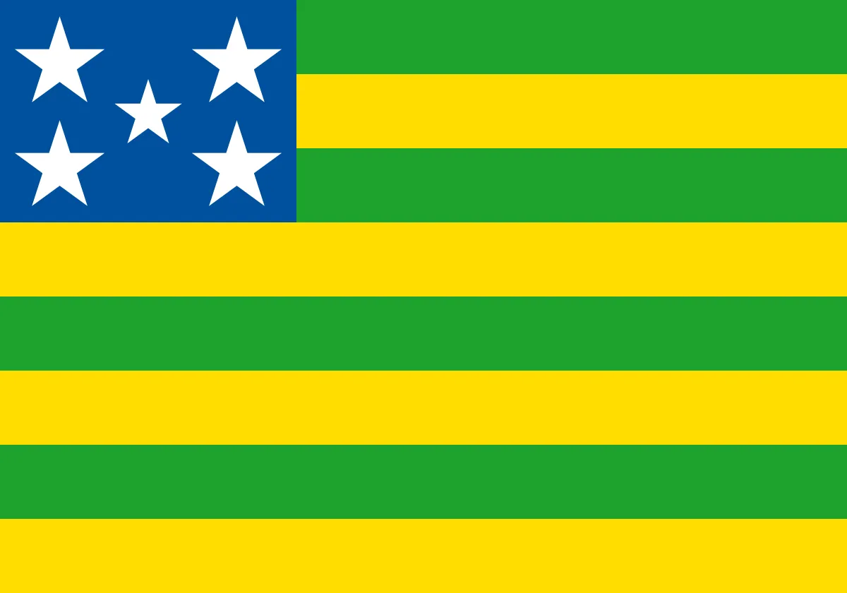 Bandeira do estado de Goiás