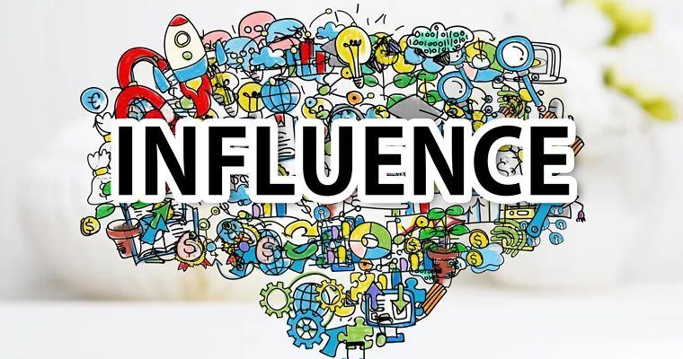 Representação dos princípios de influência e persuasão
