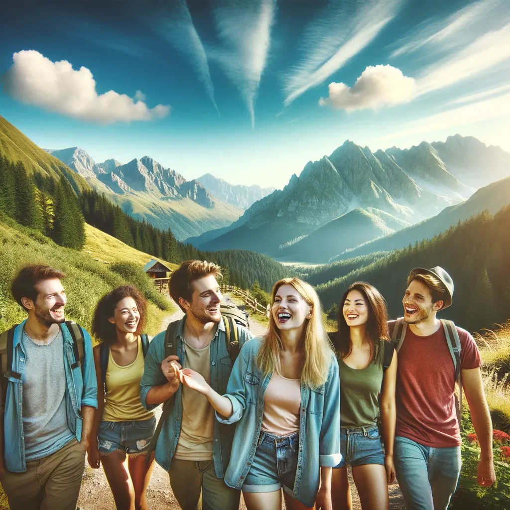 Montanha em inglês futuro simples