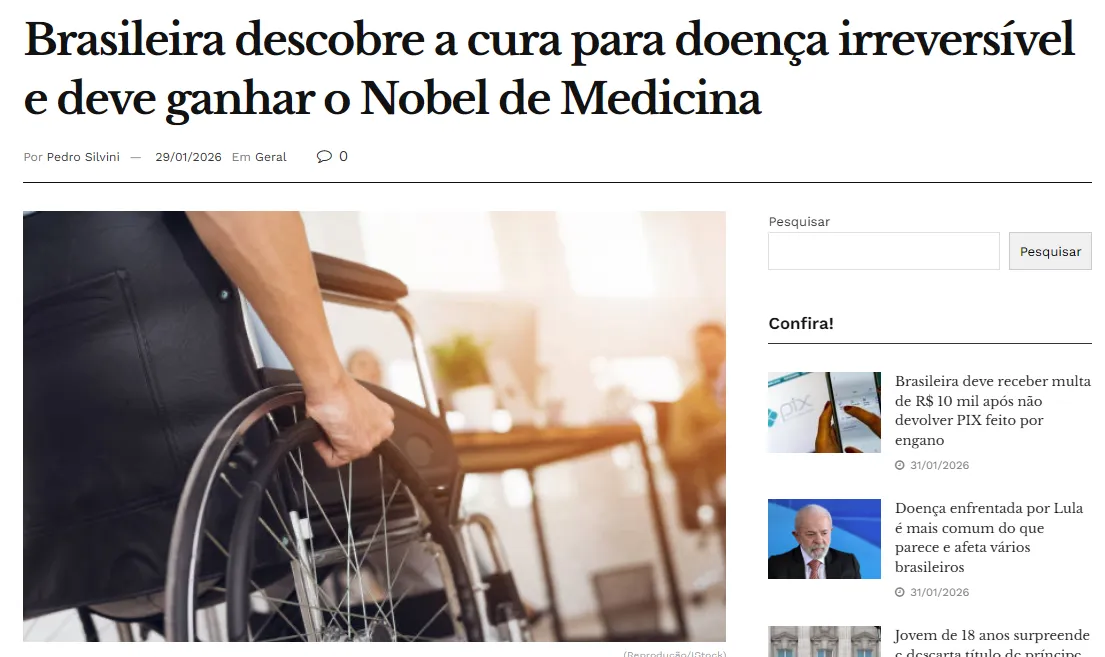 Cenário de laboratório de neurociência no Rio de Janeiro, onde a polilaminina foi desenvolvida na UFRJ.