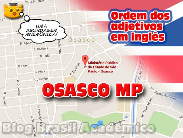 OSASCOMP acrônimo para memorizar sequência de adjetivos