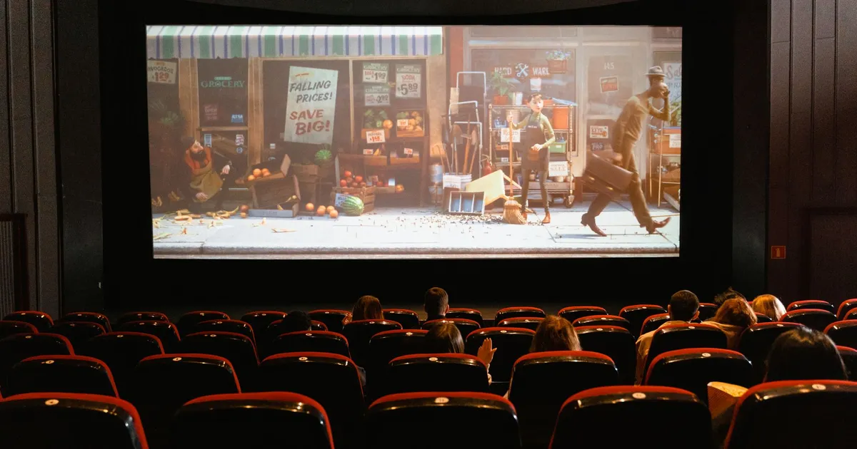 Sala de cinema, ilustrando O Captain! My Captain!: tradução, análise e de que filme é o poema de Walt Whitm