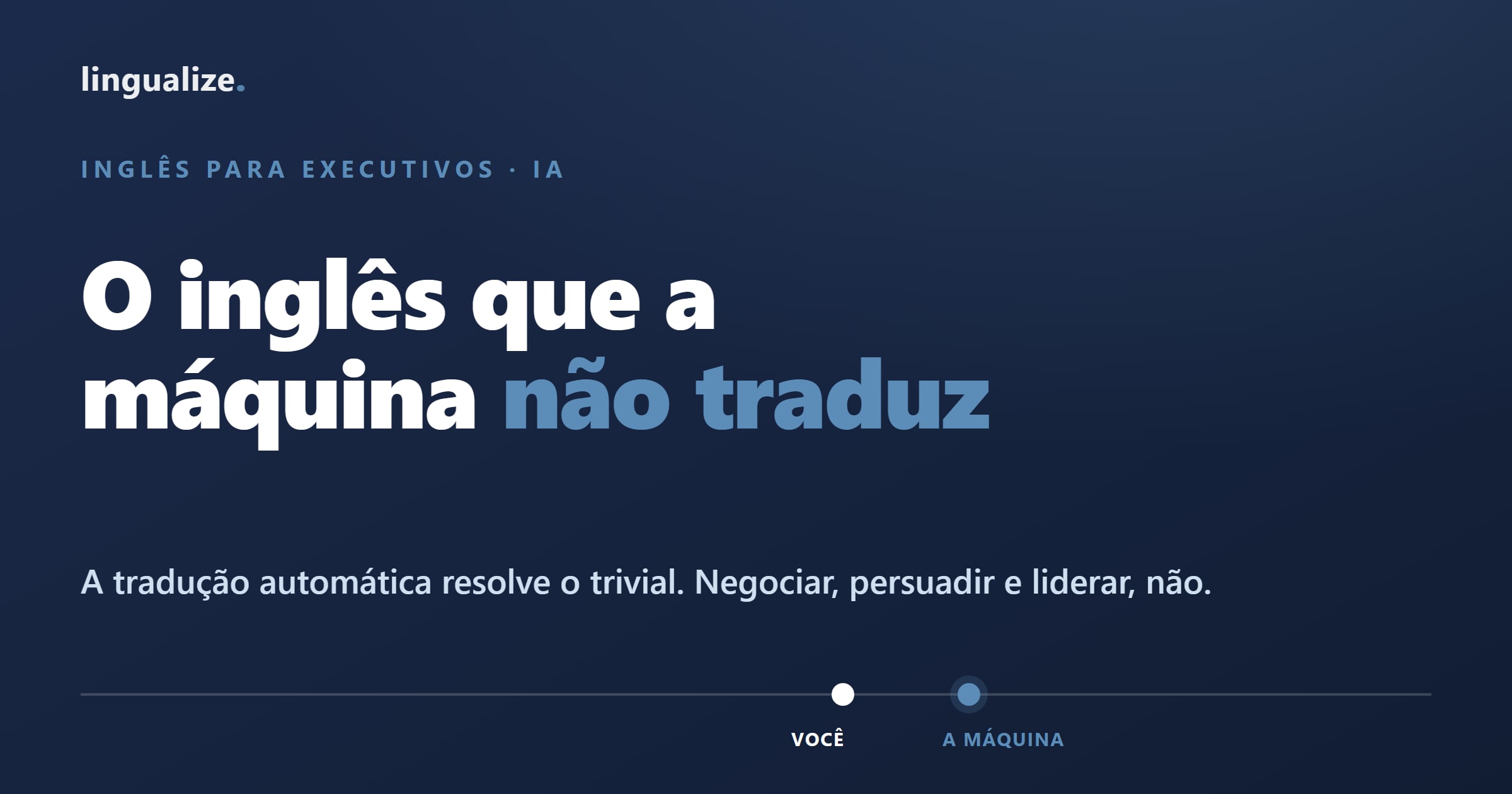 O inglês que a máquina não traduz: a tradução automática resolve o trivial, mas quem depende dela fica meio passo atrás.
